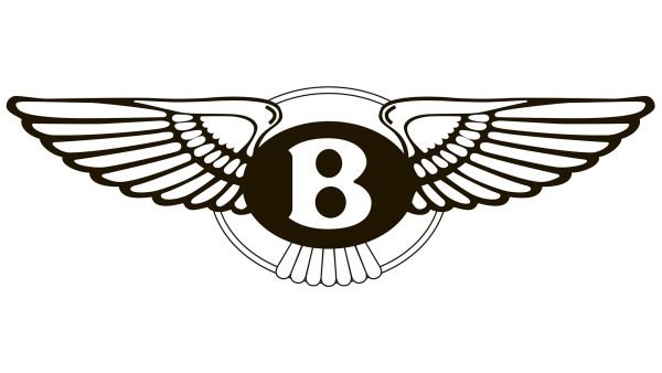 bentley logo black and white