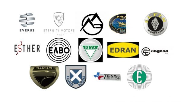 Car brands that start with E