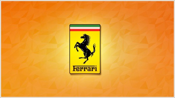 Ferrari logo colors